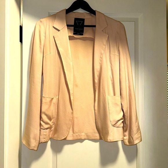 Light pink unlined Talula blazer - Picture 1 of 4